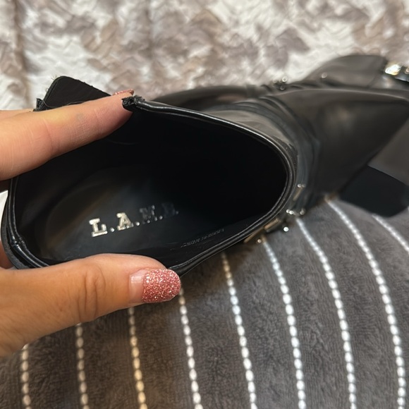 L.A.M.B. Women's Martini Boot. Sz 8 NEW - Picture 9 of 10